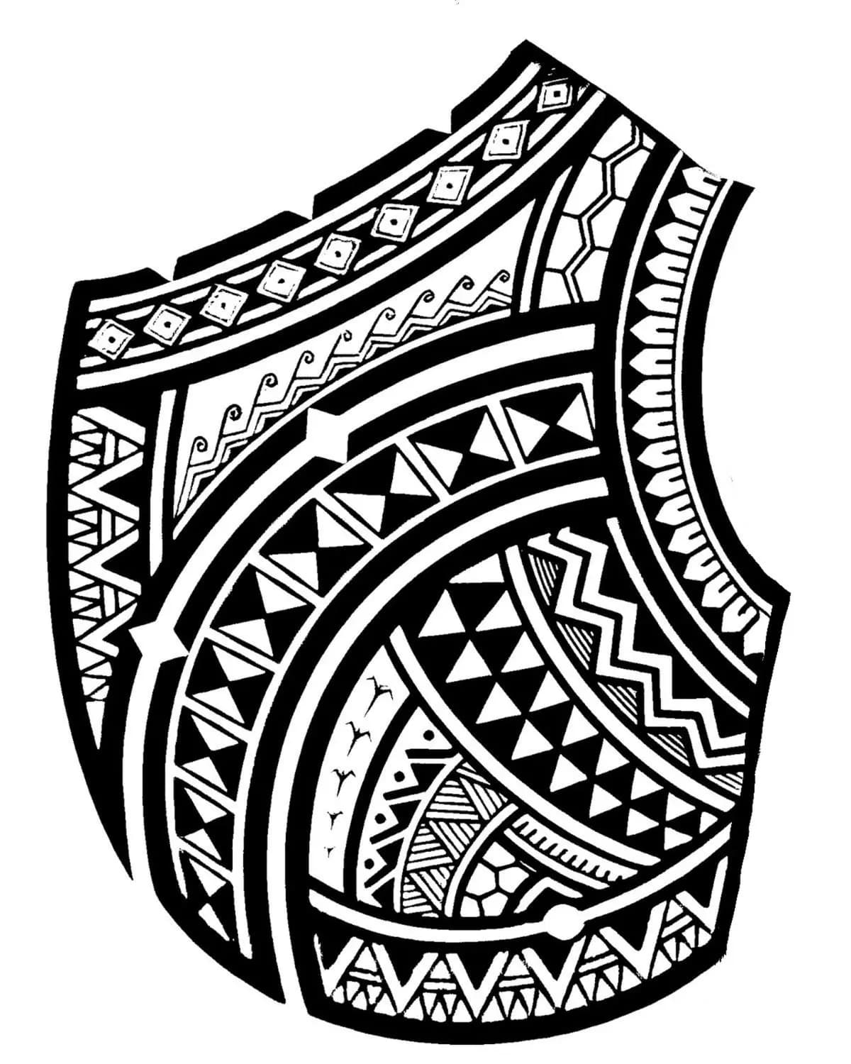 Bold black pattern